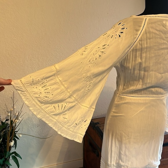 Amuse Society White Casablanca Dress | Size S - Picture 3 of 9